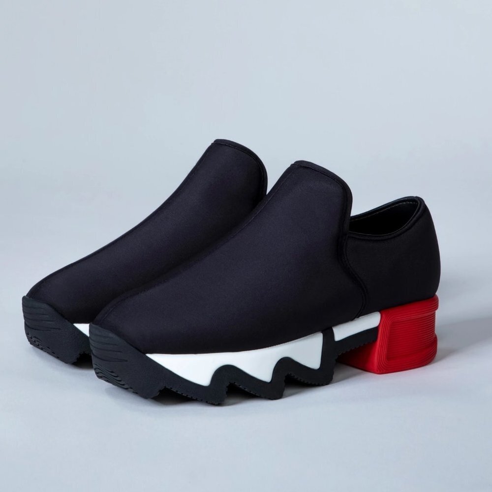 iRi NYC Wes Low Top Neoprene Sneakers 35.5 5.5